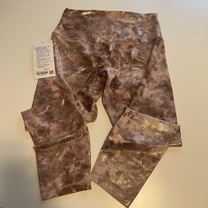 Lululemon Align Shine Leggings, Size 8